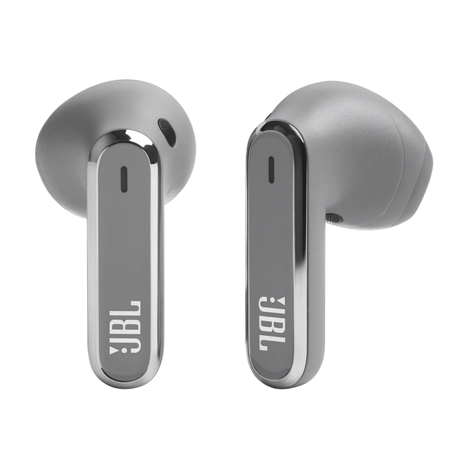 JBL Live Flex - Silver - True wireless Noise Cancelling earbuds - Front image number null